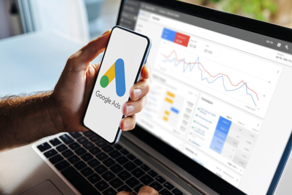 Google Ads results